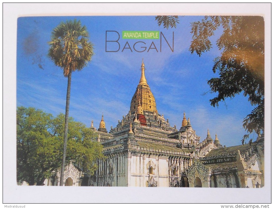 Myanmar Carte De Yangon Pour Lavandou - Myanmar (Burma 1948-...)