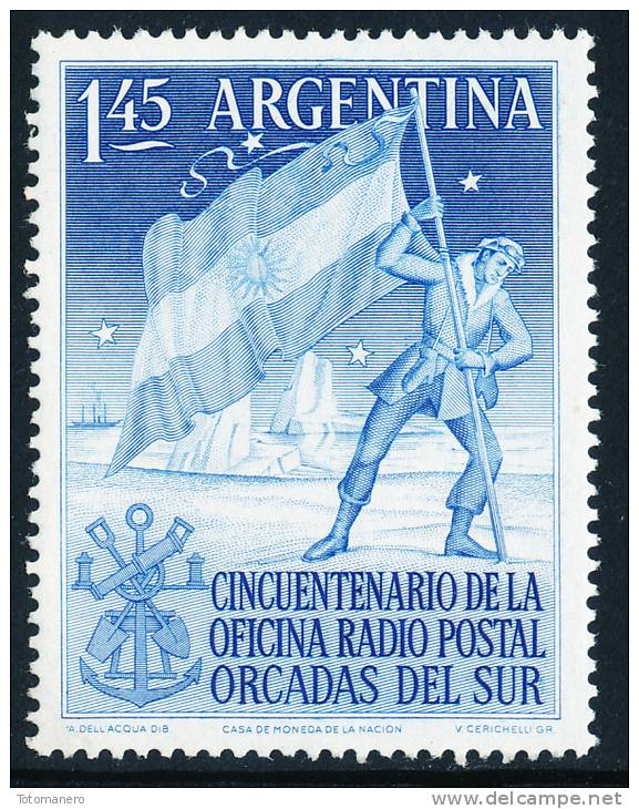 ARGENTINA ANTARTIDA 1954 50th Anniversary Of Postal Station "South Orkney"** - Bases Antarctiques