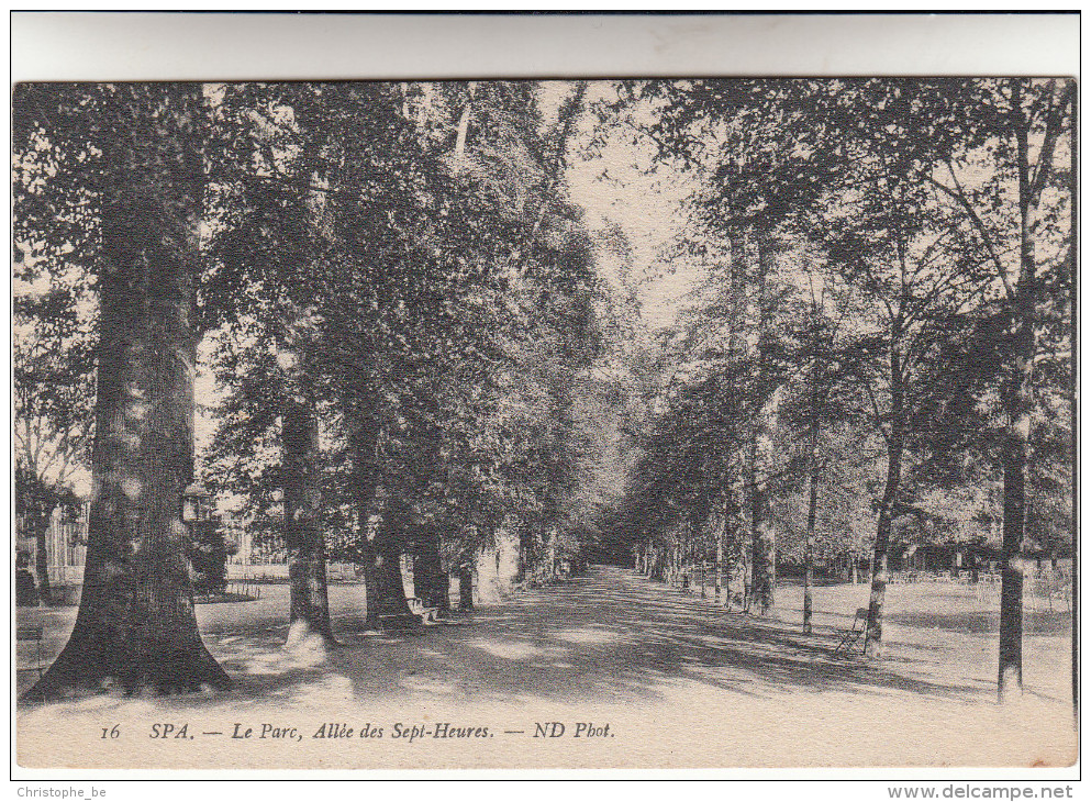 Luik, Liege, Le Parc, Allés Des Sept Heures (pk14576) - Spa