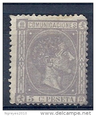 140018113  ESPAÑA  EDIFIL  Nº  163  */MH - Unused Stamps