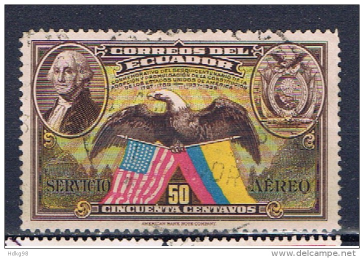 EC+ Ecuador 1938 Mi 400 US-Verfassung - Ecuador