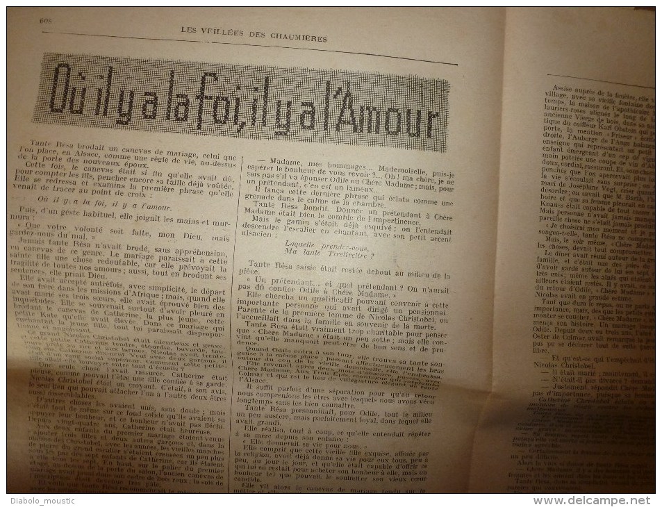 1935 VDC 20 revues: AIGUILLAGE DORE par Jeanne de Coulomb; La Malmaison;Bastille;Ste-An ne d'Auray;Légende Mt-St-Michel