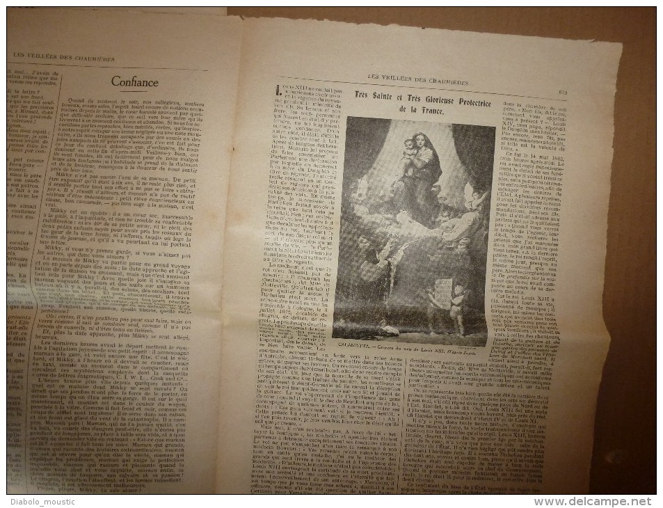 1935 VDC 20 revues: AIGUILLAGE DORE par Jeanne de Coulomb; La Malmaison;Bastille;Ste-An ne d'Auray;Légende Mt-St-Michel