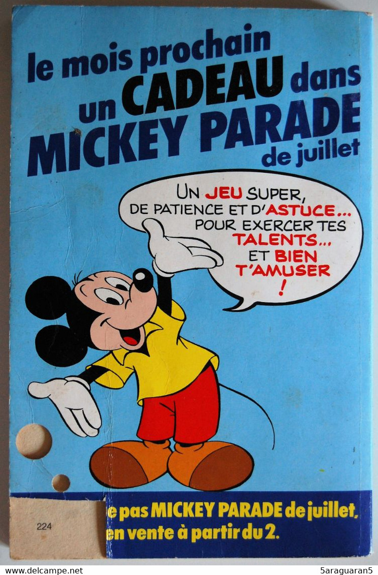 BD MICKEY PARADE - N° 78 - Picsou Plonge - Mickey Parade