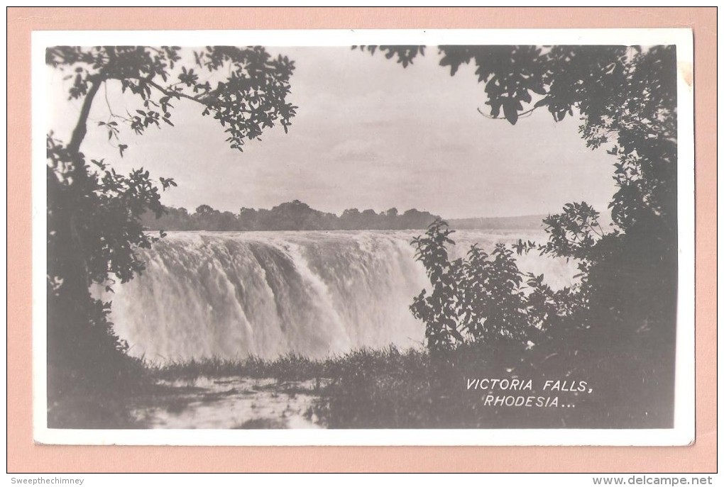 RP VICTORIA FALLS RHODESIA UNUSED  Zimbabwe SOUTHERN RHODESIA - Zimbabwe