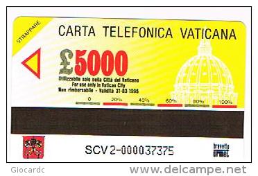 VATICANO (VATICAN) - C&C  6002 - FLORA DEL NUOVO MONDO - SCHEDA N.2 (NUOVA) - RIF. CP - Timbres & Monnaies