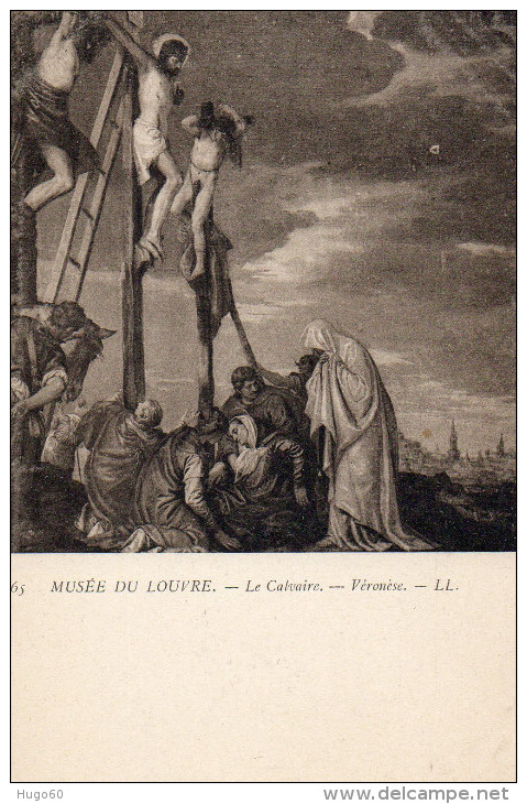 MUSEE DU LOUVRE - Le Calvaire - Véronèse - Peintures & Tableaux