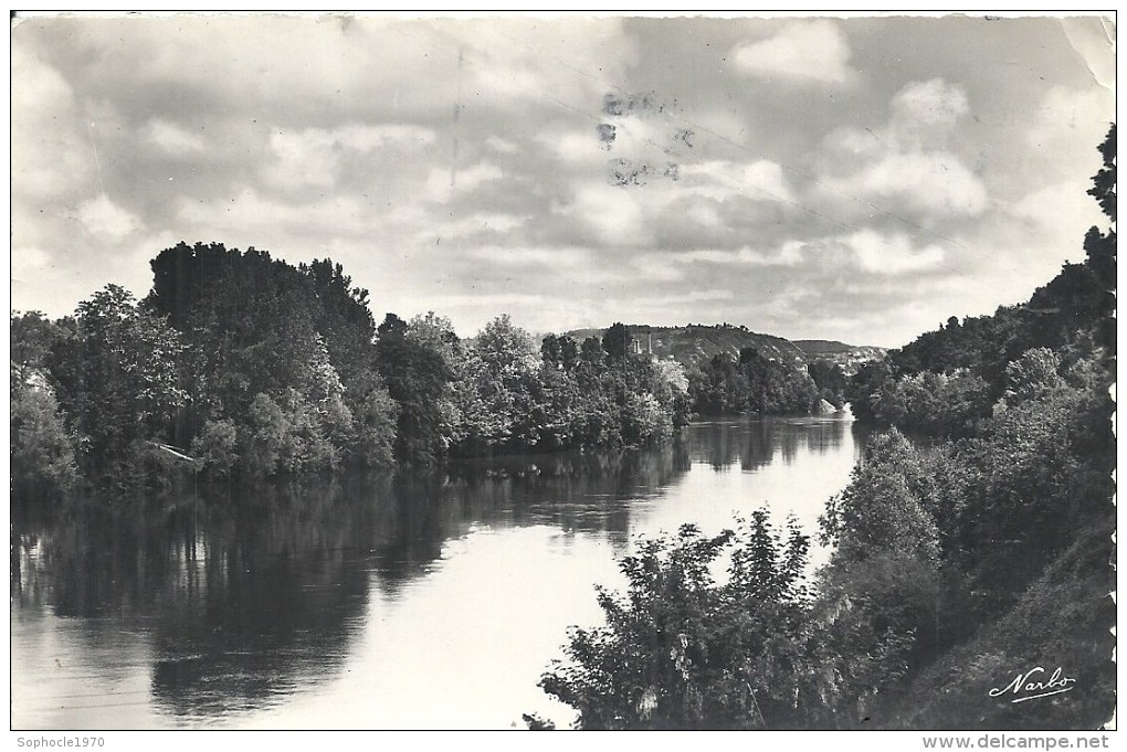 AQUITAINE - 47 - LOT ET GARONNE - LIBOS - Les Berges Du Lot - CPSM GF NB - Libos