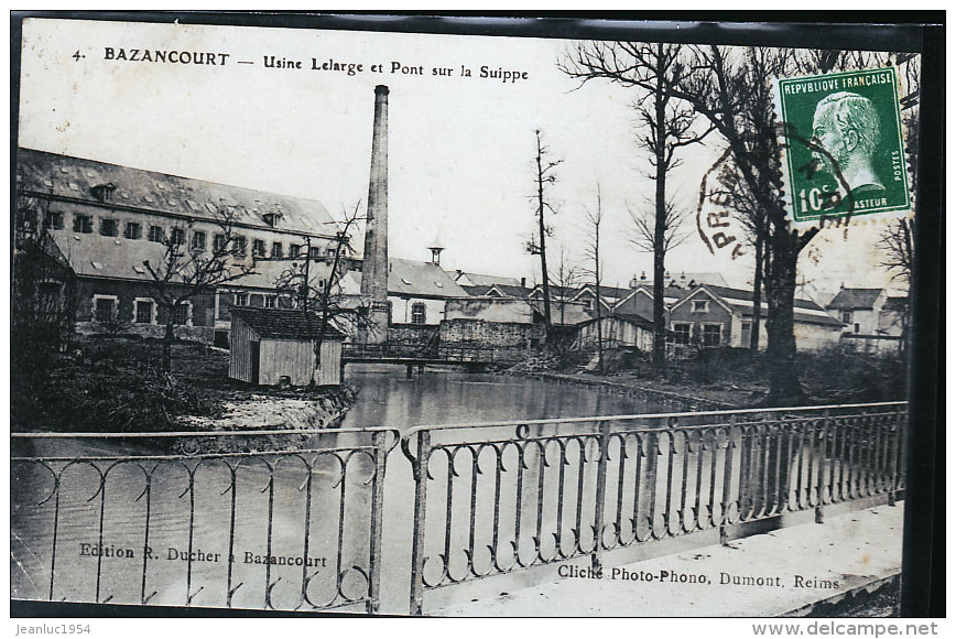 BAZANCOURT USINE - Bazancourt