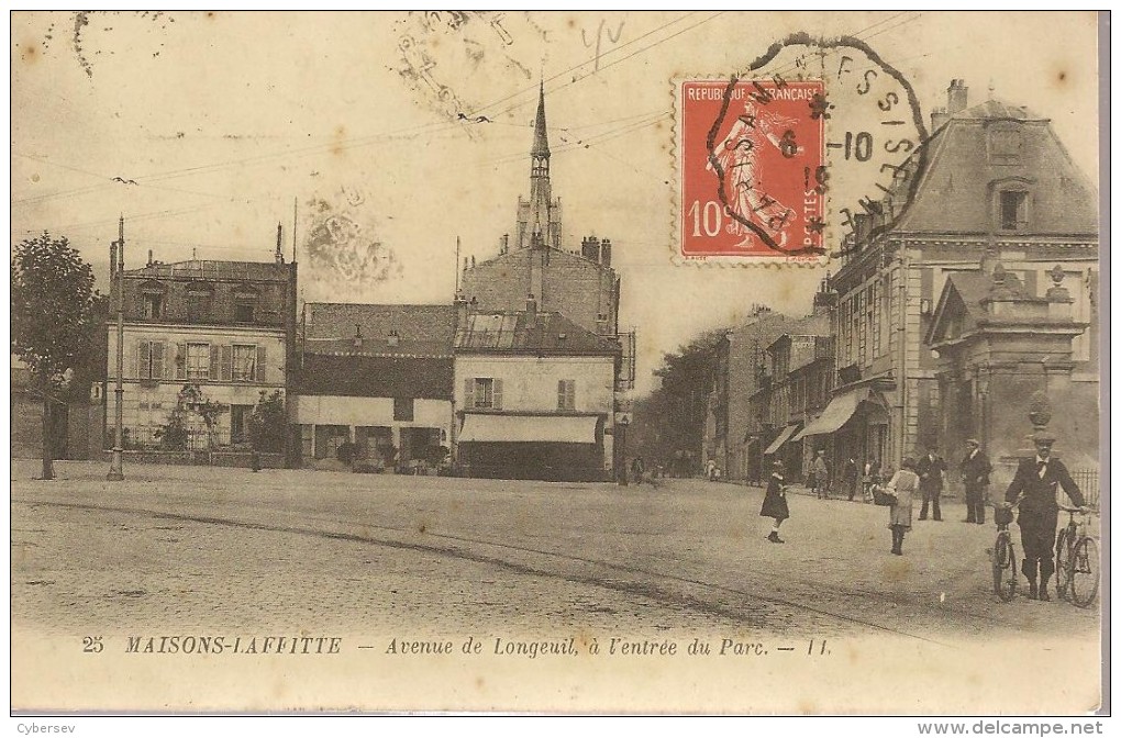 MAISONS-LAFITTE - Avenue De Longeuil, à L'Entrée Du Parc - Commerces - Animé - Maisons-Laffitte