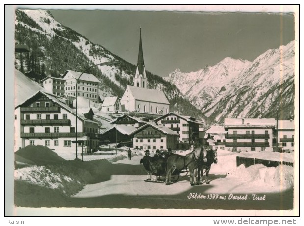 Autriche Tyrol Sölden 1377m Otztal  Tirol   BE - Sölden