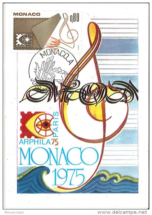 CM Monaco - Arphila - 1975 - Maximumkaarten