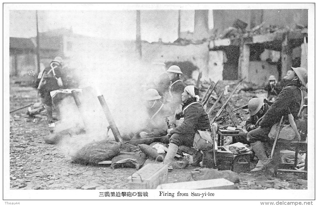 Guerre De CHINE  -  Japonnais  -  Firing From San-yi-lee   -  ¤¤ - China