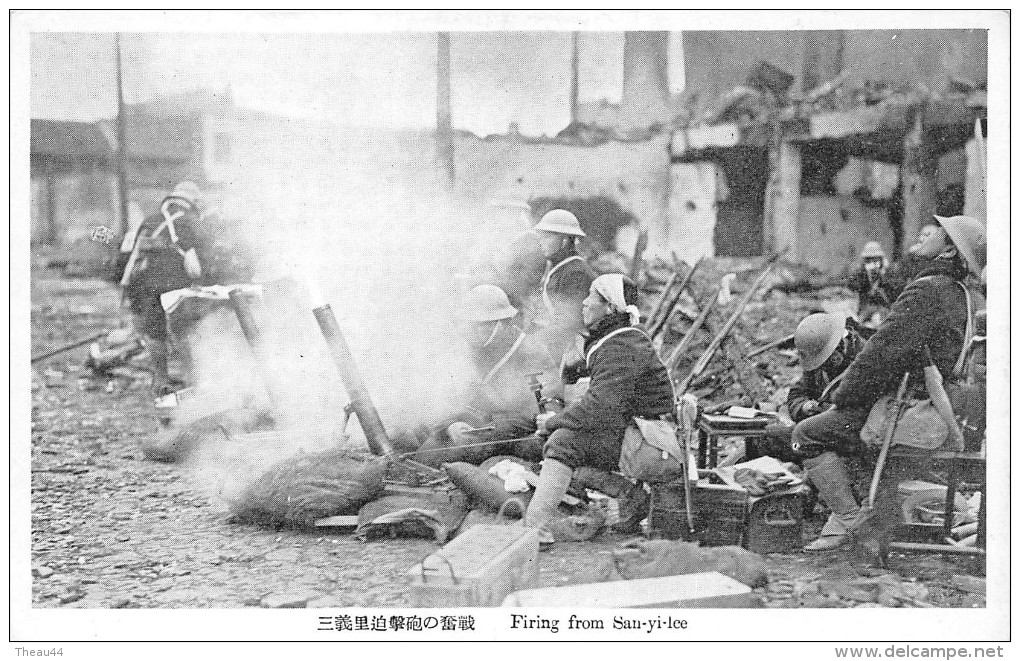 Guerre De CHINE  -  Japonnais  -  Firing From San-yi-lee   -  ¤¤ - Cina