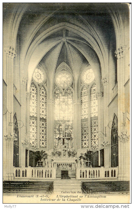 CPA 78 Elancourt - L'orphelinat De L'assomption - Interieur De La Chapelle - Elancourt