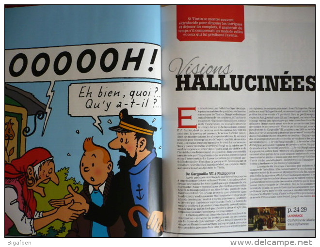 TINTIN ET LES FORCES OBSCURES / HORS SÉRIE Le Point & Historia 2013 / Livre Cartonné 130 Pages / NEUF ! - Tintin