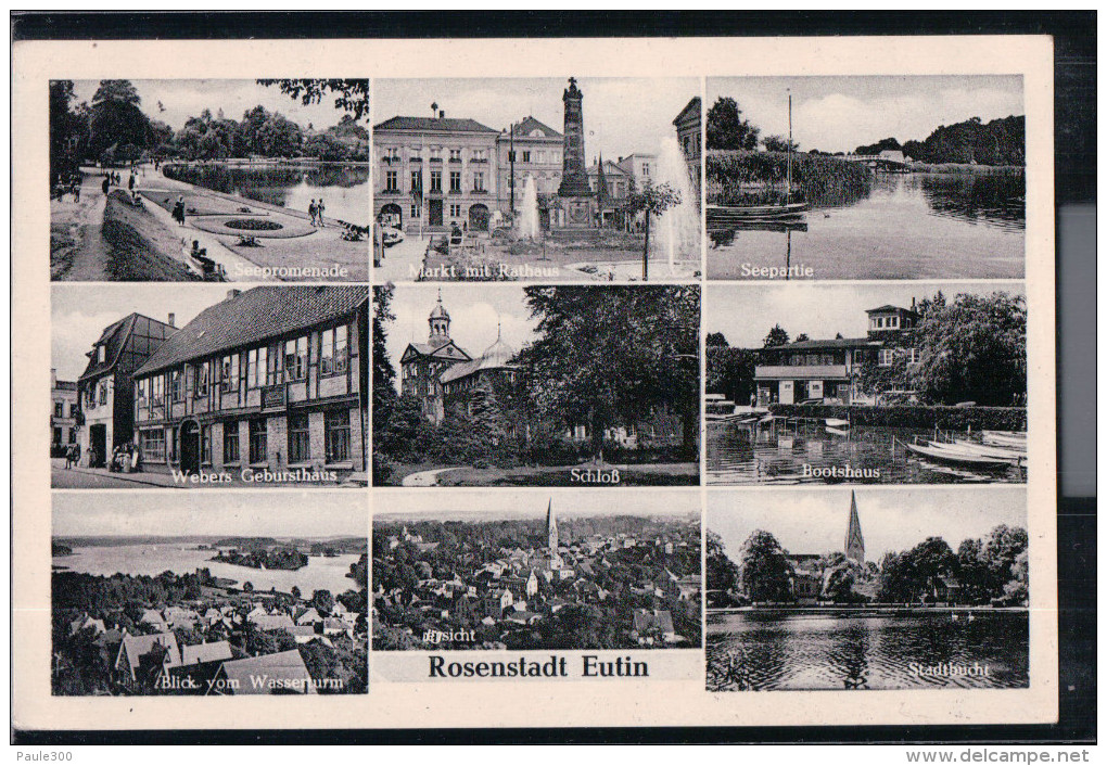 Eutin - Rosenstadt - Mehrbildkarte - Eutin