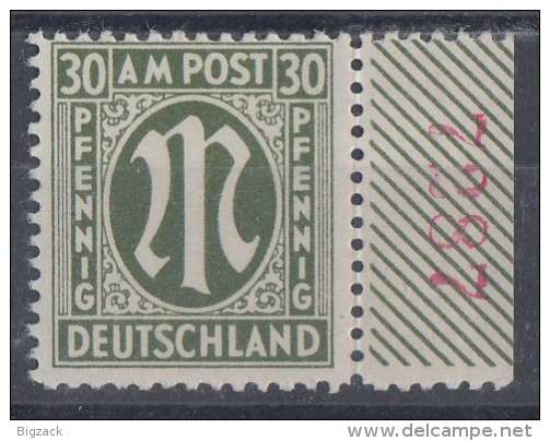 AM-Post Minr.29 SR Rote Pl.-Nr.7287 Postfrisch - Sonstige & Ohne Zuordnung