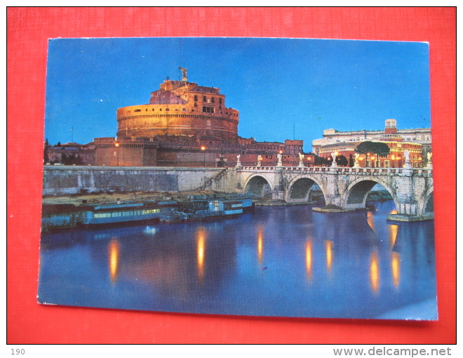 ROMA Di Notte-Ponte E Castel S.Angelo - Bruggen