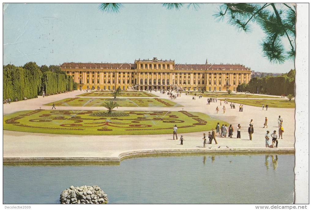 BF30336 Wien Schloss Schonbrunn Austria  Front/back Image - Château De Schönbrunn