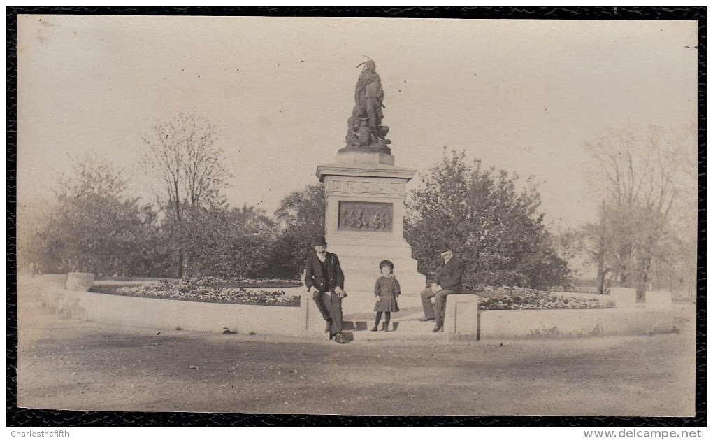 LATE 1800 OLD PHOTOCARD CHICAGO * INDIAN ALARM ( John J. Boyle 1884 ) * IN LINCOLN PARK - Old (before 1900)