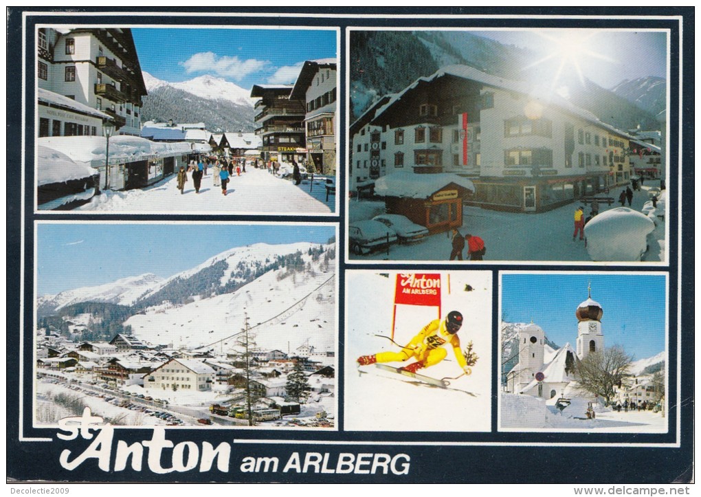 BF30420 Wintersport St Anton Arlberg Tirol Austria  Front/back Image - St. Anton Am Arlberg