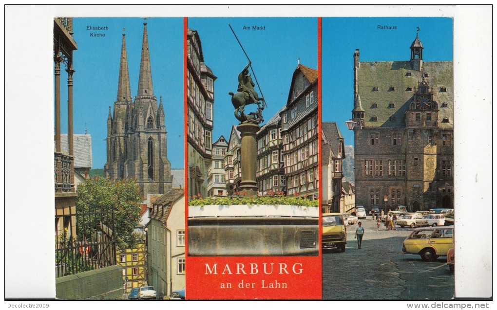 BF30509 Marburg An Der Lahn Car  Germany    Front/back Image - Marburg