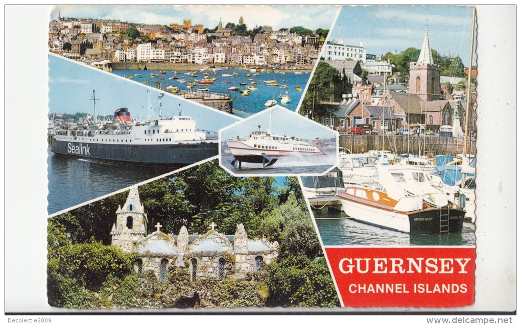 BF30689 Sealink Guernsey Channel Islands   UK   Front/back Image - Andere & Zonder Classificatie