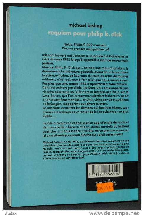 REQUIEM POUR PHILIP K. DICK - MICHAEL BISHOP - DENOËL - Denoël