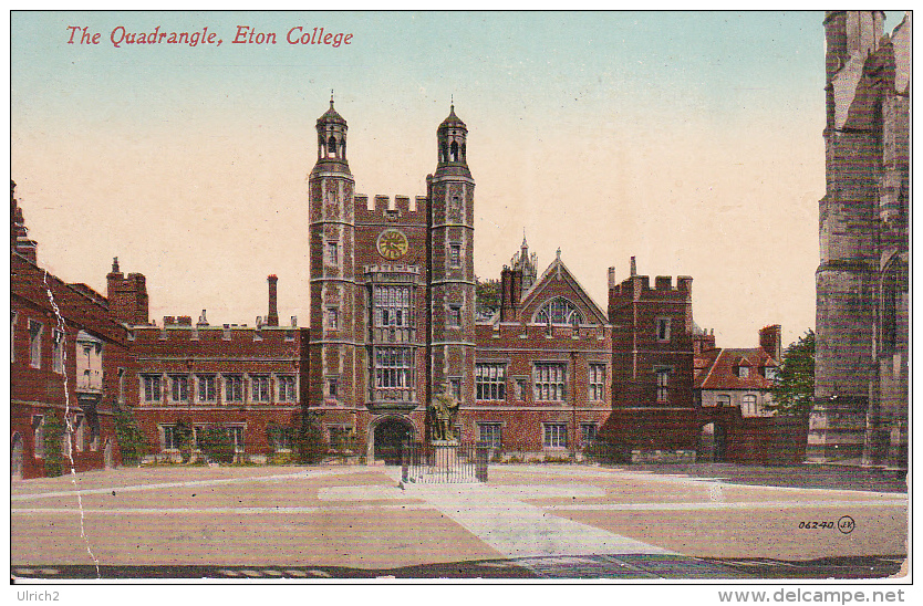 PC Eton - Eton College - The Quadrangle (9019) - Sonstige & Ohne Zuordnung
