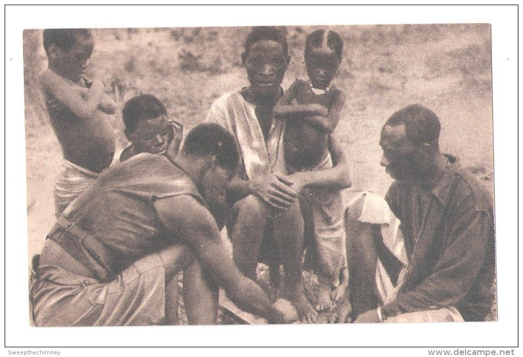 Belgian Congo Oeuvres De Don Bosco INDIGENES JOUANT AU LISOLO KAKYELO - Congo Belga