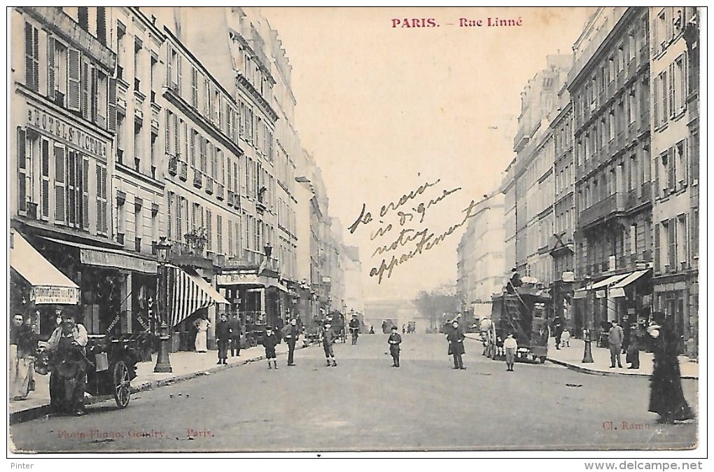 PARIS Ve - Rue Linné - Arrondissement: 05