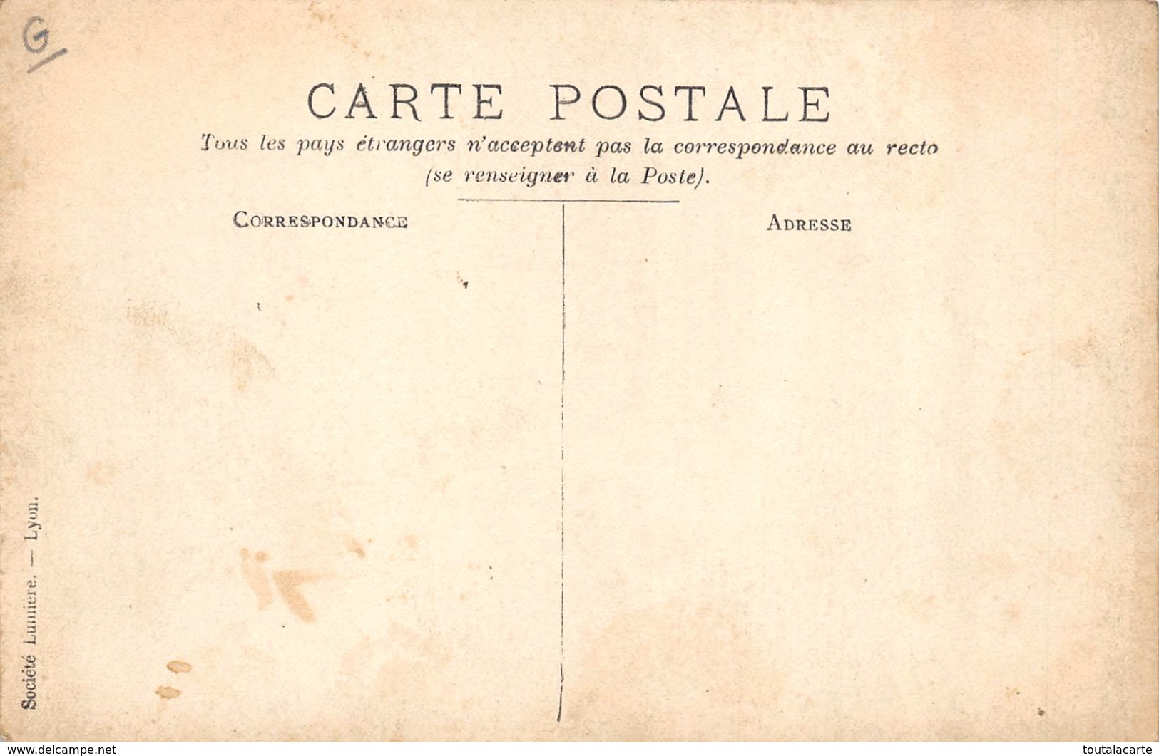 CPA 69 LYON MASSON GALLION ET PRAZ 328 AVENUE DE SAXE ATELIER DE DECOUPAGE IMPRESSIONS DES SACS - Autres & Non Classés