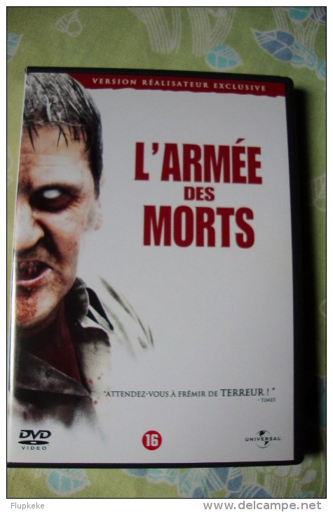 Dvd Zone 2 L'Armée Des Morts Version Du Réalisateur Zack Snyder 2004 Vostfr + Vfr - Horror