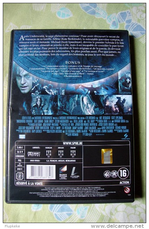 Dvd Zone 2 Underworld Evolution Len Wiseman 2006 Vostfr + Vfr - Sciences-Fictions Et Fantaisie