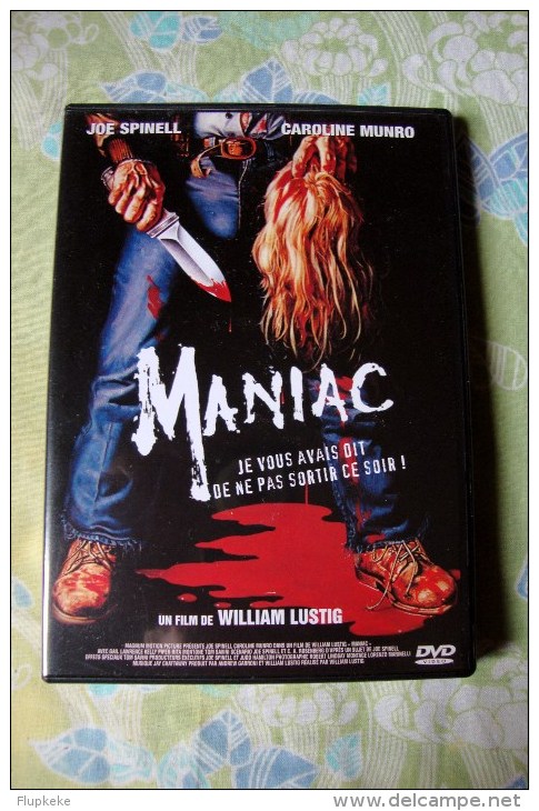 Dvd Zone 2 Maniac William Lustig Caroline Munro 1980 Vostfr + Vfr - Horreur