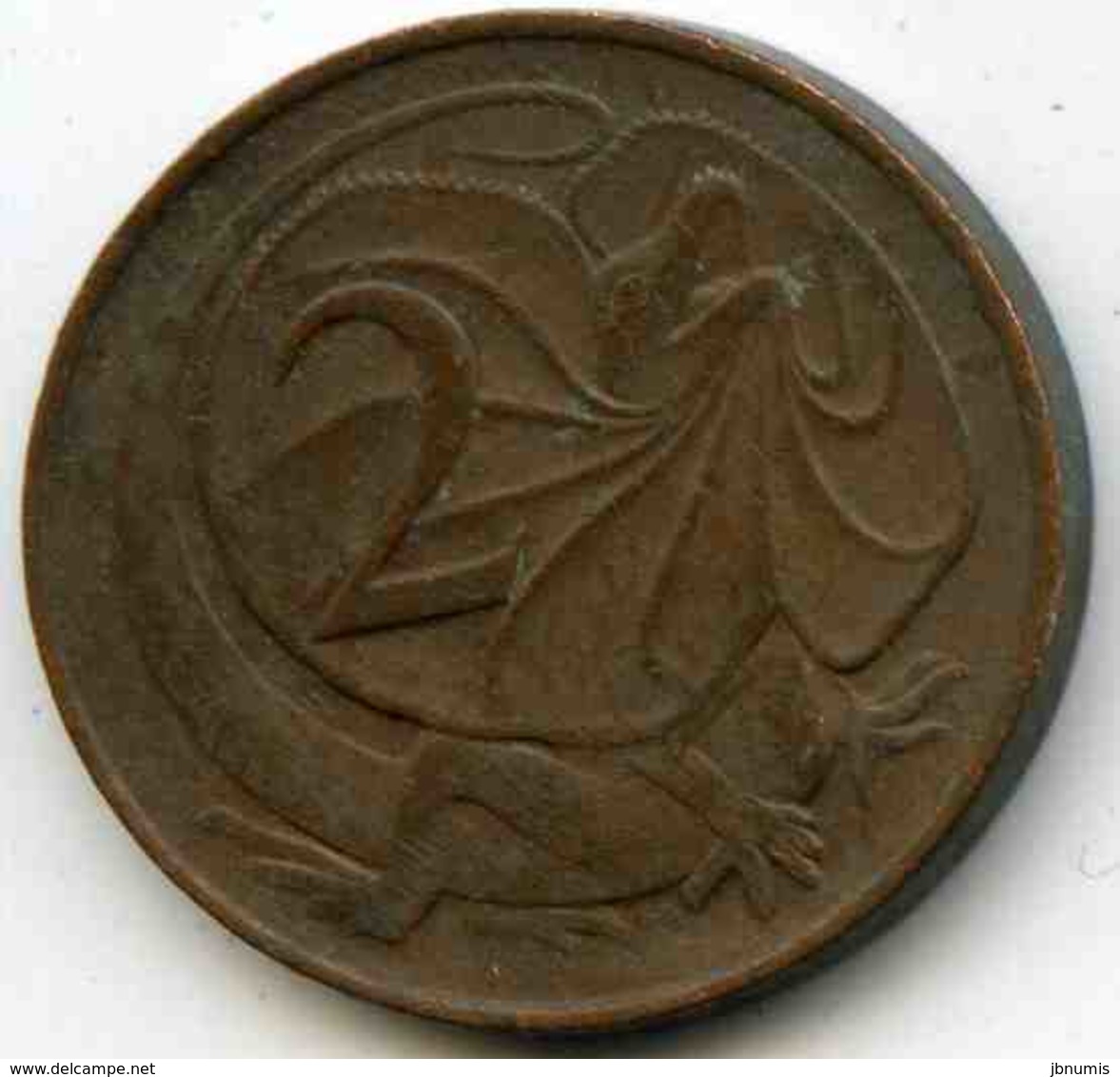 Australie Australia 2 Cents 1966 KM 63 - 2 Cents