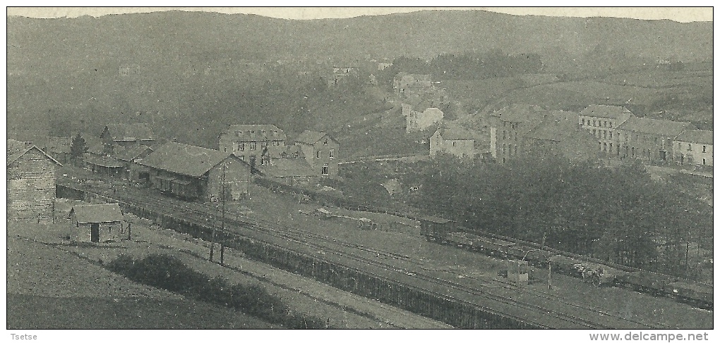 Vielsalm - Panorama... De La Gare - 1912 ( Voir Verso ) - Vielsalm