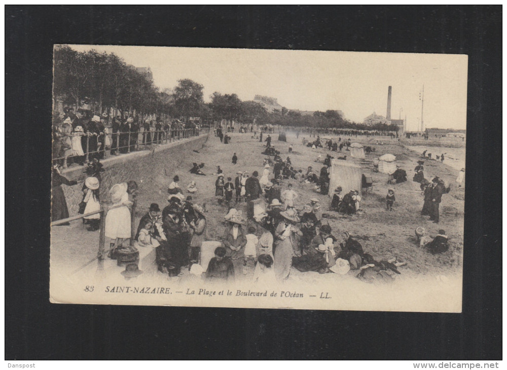 CP St. Nazaire Depot Des Prisonniers De Guerre - Guerre De 1914-18