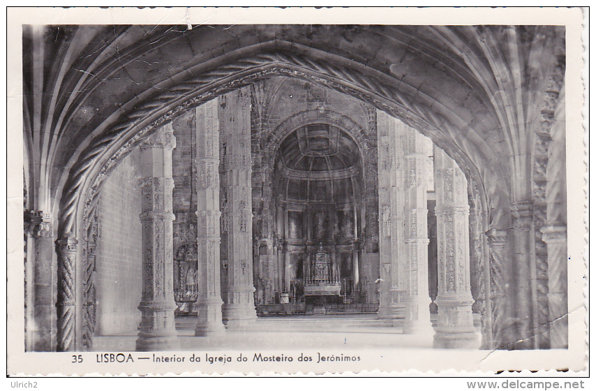 PC Lisboa - Interior Da Igreja Do Mosteiro Dos Jerónimos (9049) - Lisboa