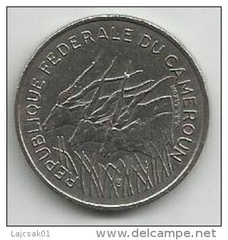 Cameroon Cameroun 100 Francs 1971. - Camerún
