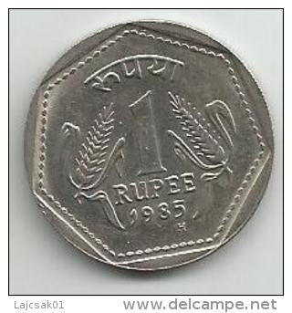 India 1 Rupee 1985. - Indien