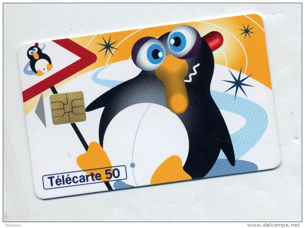 Telecarte 50 U Pingouin - Pingouins & Manchots