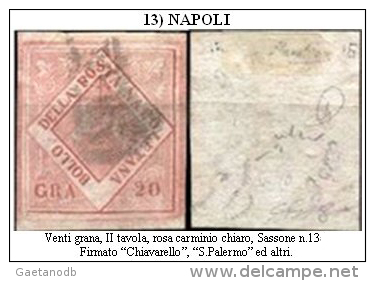 Napoli-F00013 - 1858 - Francobollo Da 20 Grana - Naples