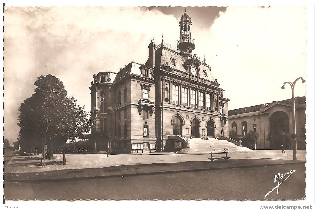 ASNIERES -  92 - La Mairie - CPsm - Asnieres Sur Seine