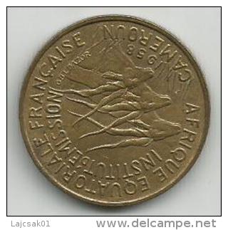 Cameroon Cameroun 25 Francs 1958. - Camerun