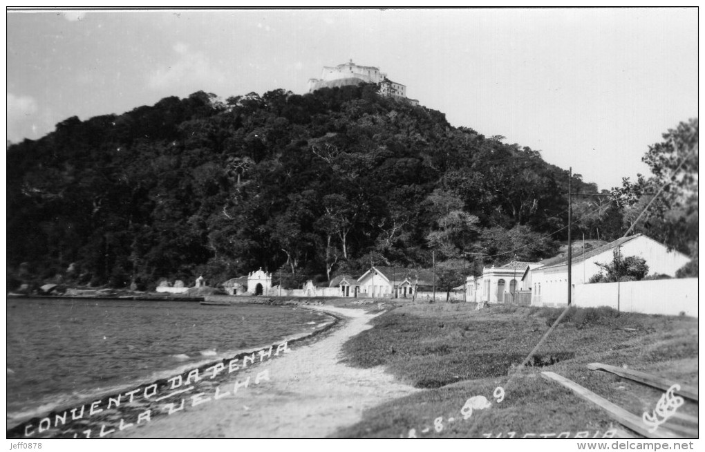 BRESIL - BRAZIL - VICTORIA - VITORIA - Conuento Da Penna Villa Uelha - Carte Photo - 1929 - Très Bon état - Autres