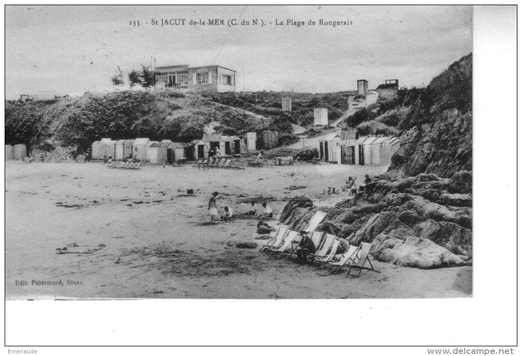 SAINT JACUT DE LA MER  La Plage De Rougerais - Saint-Jacut-de-la-Mer