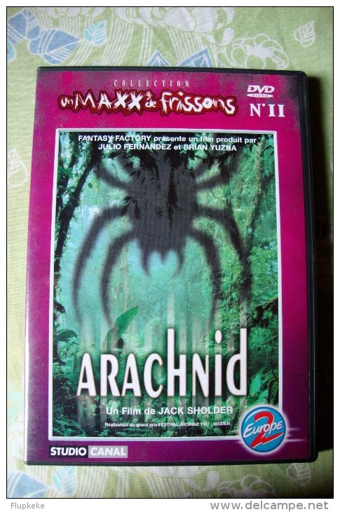 Dvd Zone 2 Arachnid Jack Sholder 1987 Vostfr + Vfr - Sciences-Fictions Et Fantaisie