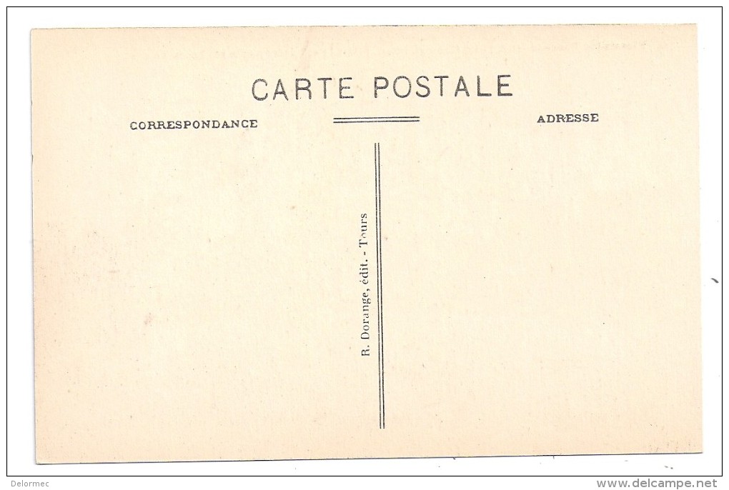 CPA La Riche 37 Indre Et Loire Le Château Du Plessis Les Tours édit R Dorange N°14 Non écrite Très Bon état - La Riche